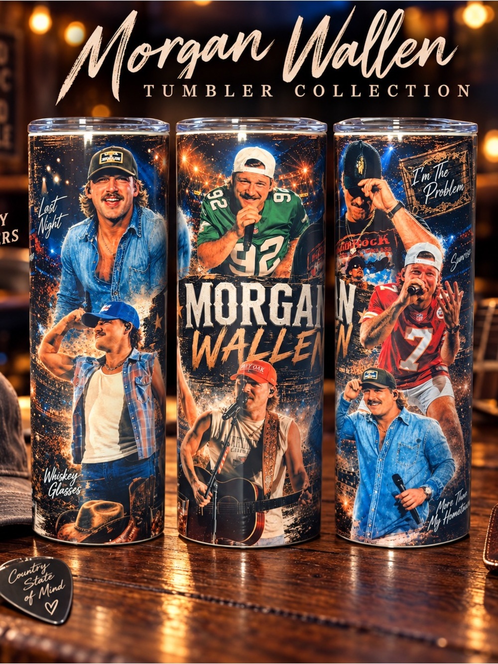 Morgan Wallen 20 oz Tumbler